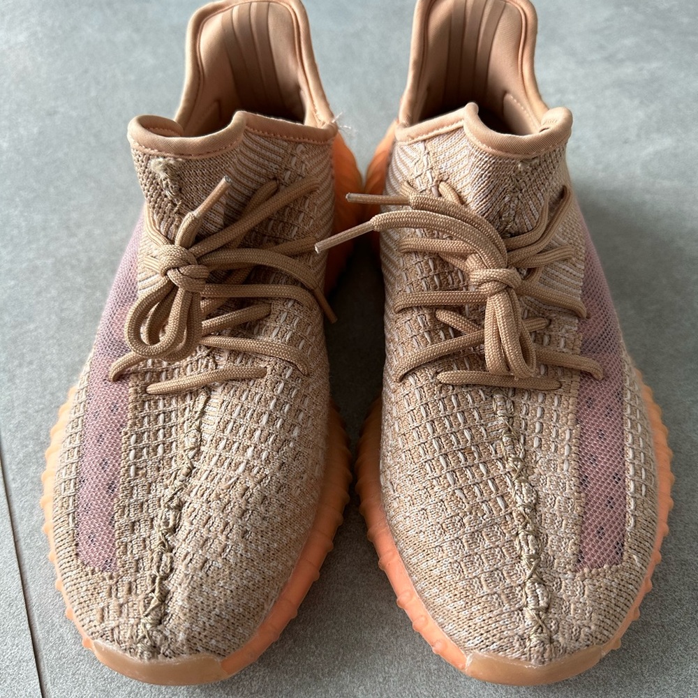 Yeezy 350 V2 Clay- Men 8